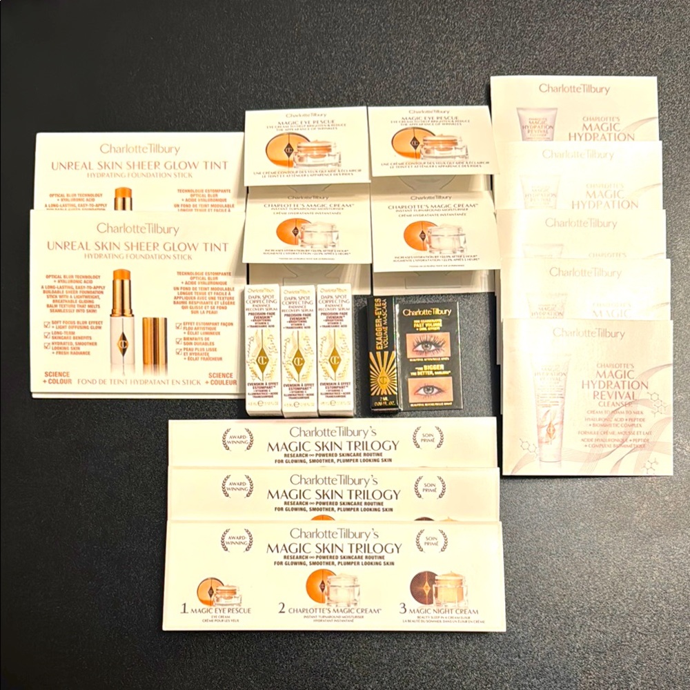 Charlotte Tilbury Magic Skin Trilogy Sample Set